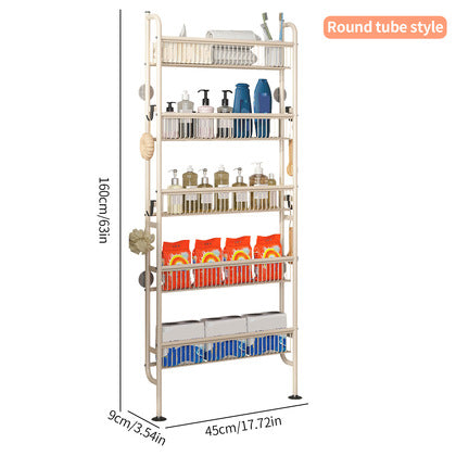 10cm極窄｜門後縫隙置物架