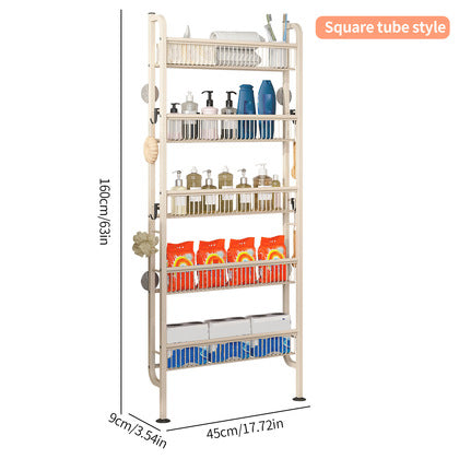 10cm極窄｜門後縫隙置物架